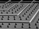 3D килимки для Toyota Land Cruiser Prado 150, Lexus GX 460 2009- чорні задні WeatherTech HP 442862IM 260998 фото 2