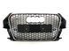 Решетка радиатора на Audi Q3 2011-2014 в стиле RSQ3 Chrome Black 427339 фото 3
