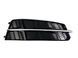 Решітки в бампер на Audi A6 C7 2014-2018 S-Line стиль S6 Chrome Black 429155 фото 2
