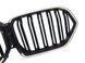 Ноздры Черный глянец LED (Iconic Glow) 2bar на BMW X6 G06 2023-2024 года 522735 фото 3