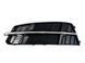 Решітки в бампер на Audi A6 C7 2014-2018 S-Line стиль S6 Chrome Black 429155 фото 3