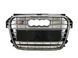 Решітка радіатора на Audi A1 2010-2014 стиль S1 Chrome Black 427358 фото 1