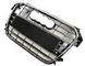 Решітка радіатора на Audi A1 2010-2014 стиль S1 Chrome Black 427358 фото 2