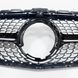 Решітка радіатора на Mercedes C-class W205 2018- стиль Diamond Black під камеру 522635 фото 7