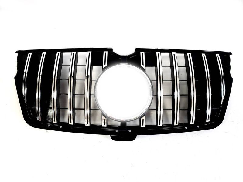 Решетка радиатора на Mercedes GL-class X164 2009-2012 GT Chrome Black 3 Line 427499 фото Решетка радиатора на Mercedes GL-class X164 2009-2012 GT Chrome Black 3 Line 427499 фото