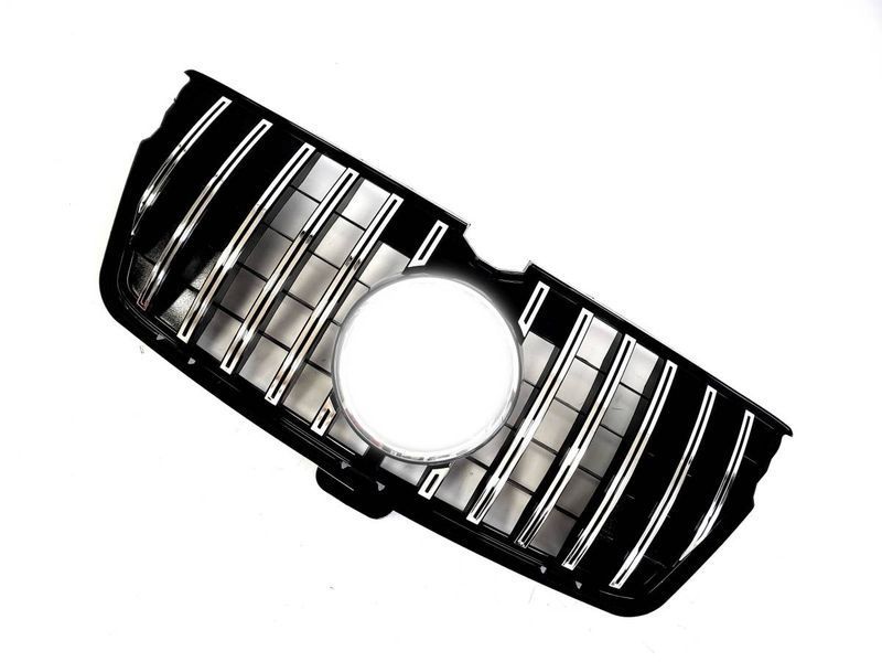 Решетка радиатора на Mercedes GL-class X164 2009-2012 GT Chrome Black 3 Line 427499 фото Решетка радиатора на Mercedes GL-class X164 2009-2012 GT Chrome Black 3 Line 427499 фото