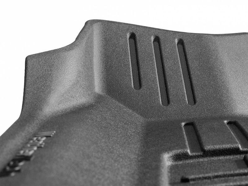 3D килимки для Toyota Land Cruiser Prado 150, Lexus GX 460 2009- чорні задні WeatherTech HP 442862IM 260998 фото