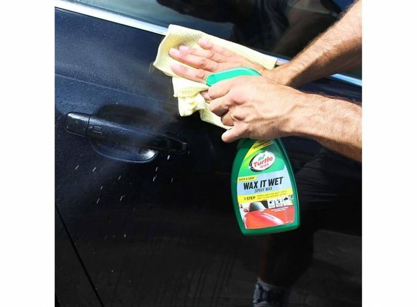 Влажный полироль для кузова Turtle Wax Wax and Dry 500 мл 340651 фото
