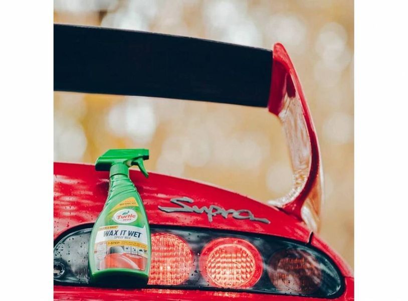 Влажный полироль для кузова Turtle Wax Wax and Dry 500 мл 340651 фото