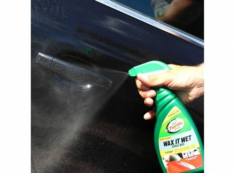 Влажный полироль для кузова Turtle Wax Wax and Dry 500 мл 340651 фото