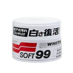 Віск Soft99 White Super Wax 350 г для очищення білих авто 417654 фото