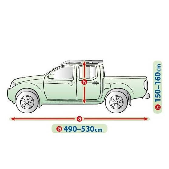Чехол тент на автомобиль Toyota Hilux 2004- без кунга Kegel Mobile Garage XL Pickup 490-530см 416182 фото