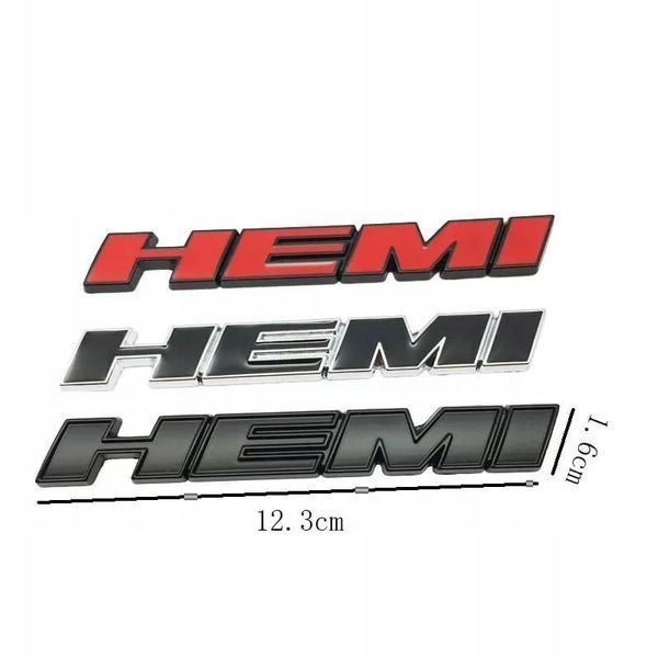 Автологотип шильдик эмблема Dodge Jeep Chrysler RAM Hemi red black Emblems 327021 327021 фото