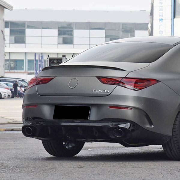 Спойлер на Mercedes CLA-class C118 2019 - CLA 35 Style чорний глянець 430351 фото