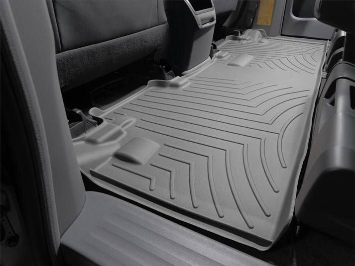 3D коврики для Toyota Sienna 2011- 8 мест cерые задние WeatherTech 463002 46930 фото