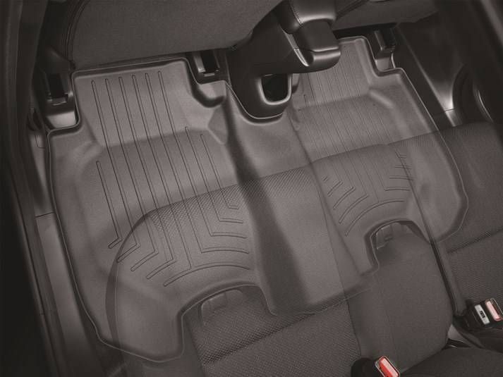 3D килимки для Honda HR-V 2015- чорні задні WeatherTech 447053 141629 фото