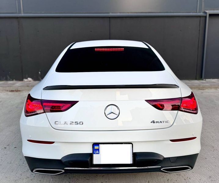 Спойлер на Mercedes CLA-class C118 2019-2022 чорний глянець 428807 фото