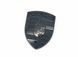 Автологотип емблема Porsche Black на капот чорний глянець 2 pin 430164 фото 1