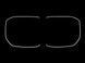 Ноздры Черный глянец LED (Iconic Glow) 2bar на BMW X7 G07 2018-2022 года 522736 фото 6