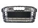 Решітка радіатора на Audi A1 2014-2019 стиль S1 Chrome Black 427359 фото 2