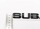 Автологотип шильдик эмблема надпись Subaru black edition черный глянец 431391 фото 6