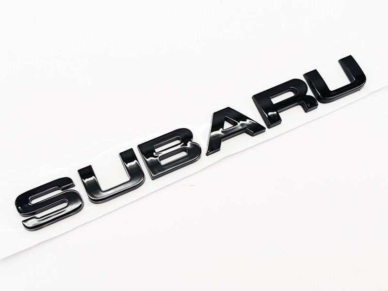 Автологотип шильдик эмблема надпись Subaru black edition черный глянец 431391 фото Автологотип шильдик эмблема надпись Subaru black edition черный глянец 431391 фото