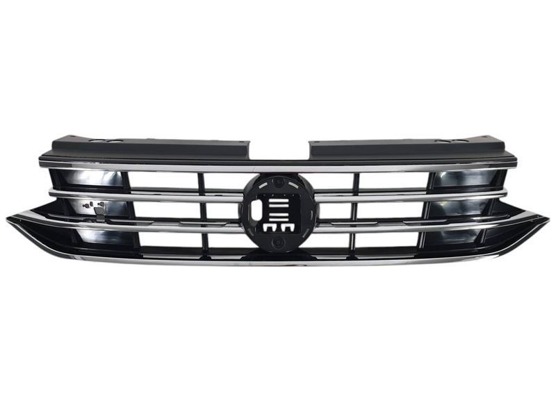 Решітка радіатора на Volkswagen Tiguan 2020-2023 стиль R-Line 427466 фото Решітка радіатора на Volkswagen Tiguan 2020-2023 стиль R-Line 427466 фото