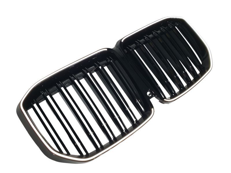 Ноздры Черный глянец LED (Iconic Glow) 2bar на BMW X7 G07 2018-2022 года 522736 фото
