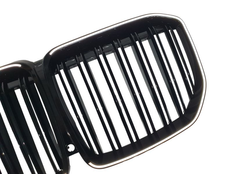 Ноздры Черный глянец LED (Iconic Glow) 2bar на BMW X7 G07 2018-2022 года 522736 фото