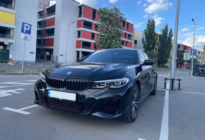 Передній бампер на BMW 3 G20, G21 2018-2022 M-Paket 431024 фото