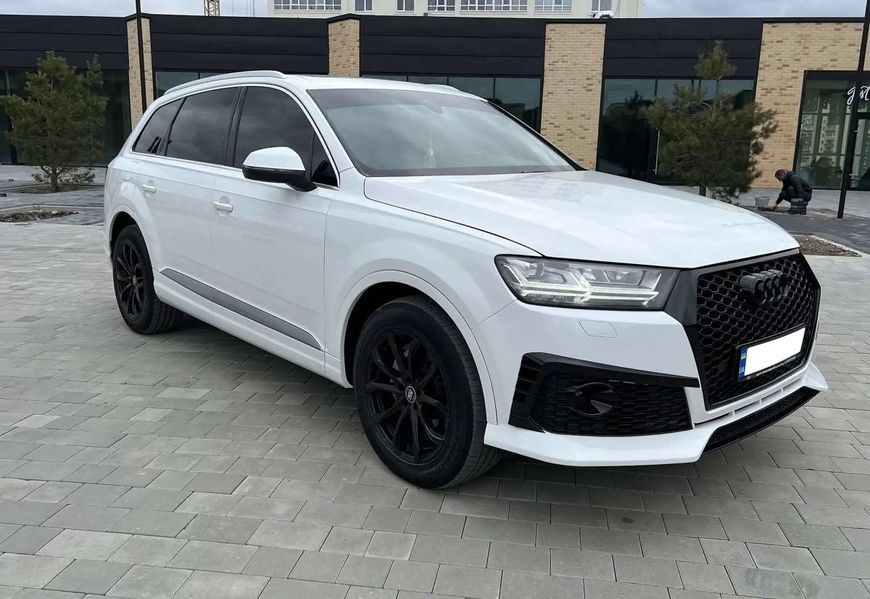 Передній бампер на Audi Q7 2015-2020 стиль RSQ7 428690 фото
