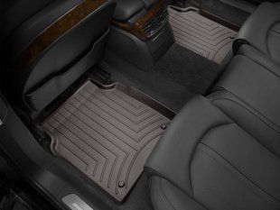 3D килимки для Audi A8 D4 2010-2017 Long какао задні WeatherTech 474202 141552 фото