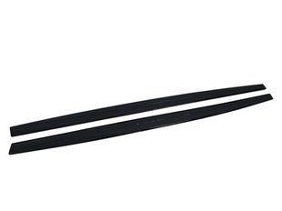 Лезвия на пороги Черный глянец (M-Performance) на BMW 4 F32, F33 2013-2020 429790 фото