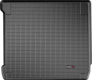 Коврик в багажник для Land Rover Discovery 2017- черный 4х зон. климат WeatherTech 401190 242346 фото