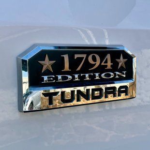 Логотип эмблема Edition 1794 на Toyota Tundra 2014-2021 на дверь 523213 фото
