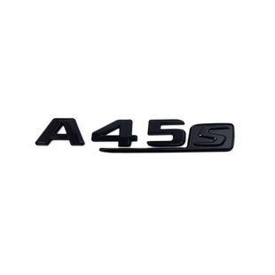 Автологотип емблема напис Mercedes A45s black пряма 416786 фото
