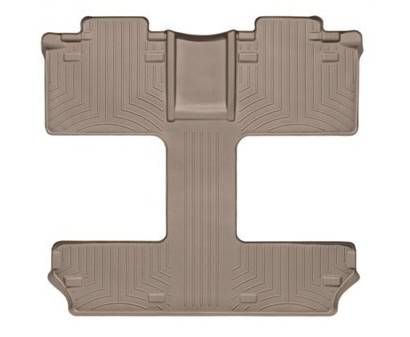 3D коврики для Toyota Sienna 2011- 7 мест бежевые 2+3 ряд WeatherTech 453004 141777 фото