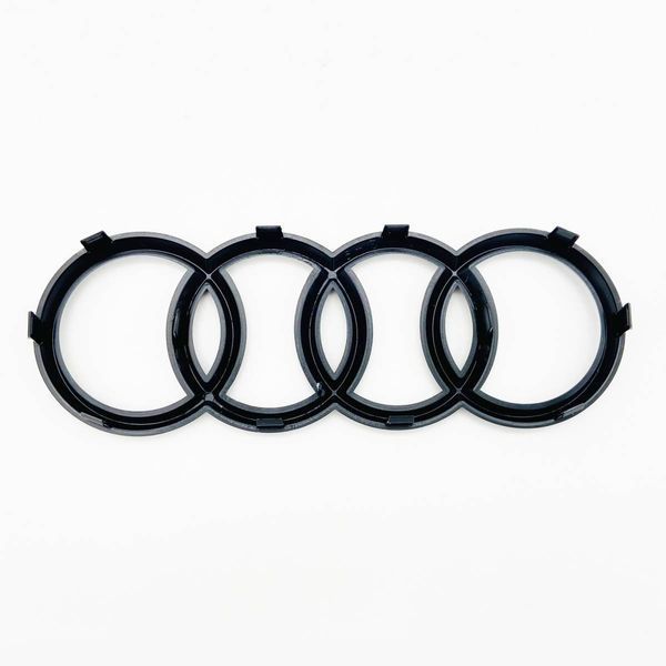 Автологотип черная эмблема Audi A5 2020- Black Edition в решетку радиатора 8W0071801 412102 фото