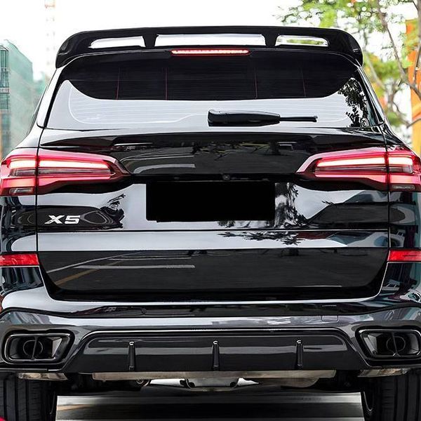 Спойлер на BMW X5 G05 2018- Paradigm чорний глянець 431089 фото