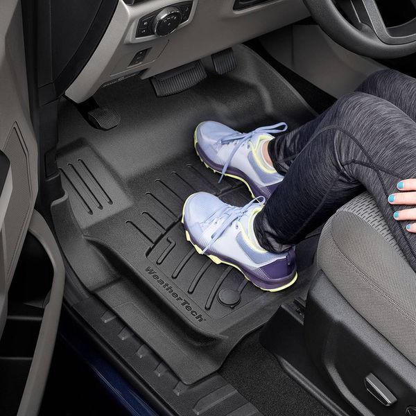 3D коврики для Toyota RAV4, Venza 2019- бежевые передние WeatherTech HP 4515161IM 240175 фото