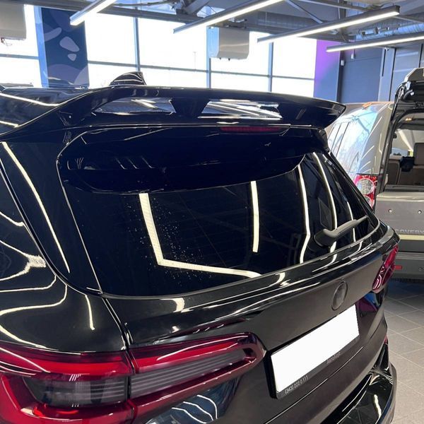 Спойлер на BMW X5 G05 2018- Paradigm чорний глянець 431089 фото