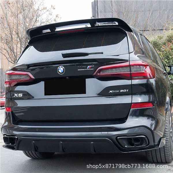 Спойлер на BMW X5 G05 2018- Paradigm чорний глянець 431089 фото