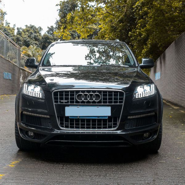 Передние фары на Audi Q7 2010-2015 FULL LED взамен фар без AFS 430379 фото