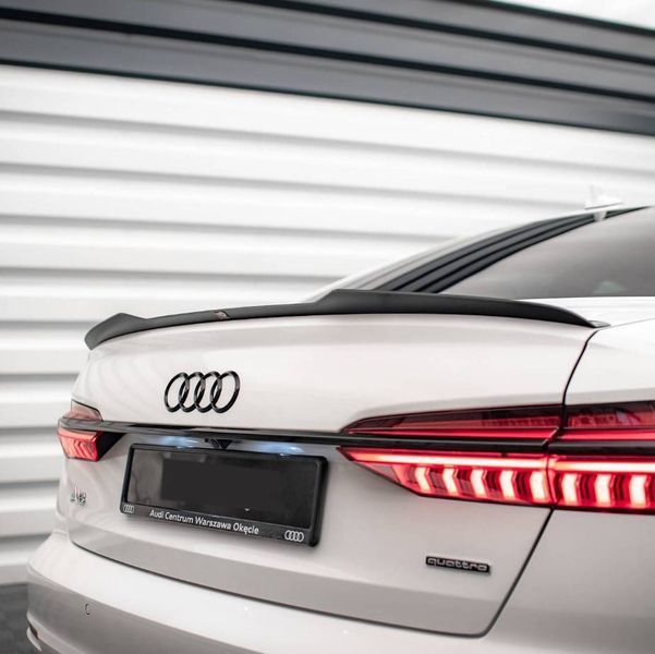 Автологотип черная эмблема Audi A6 C8 2019- Black Edition на кришку багажника 8W9071802 232915 фото