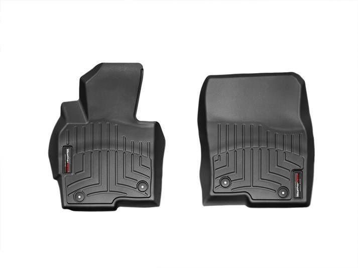 3D коврики для Mazda CX-5 2012-2017 черные передние WeatherTech 444191 46565 фото