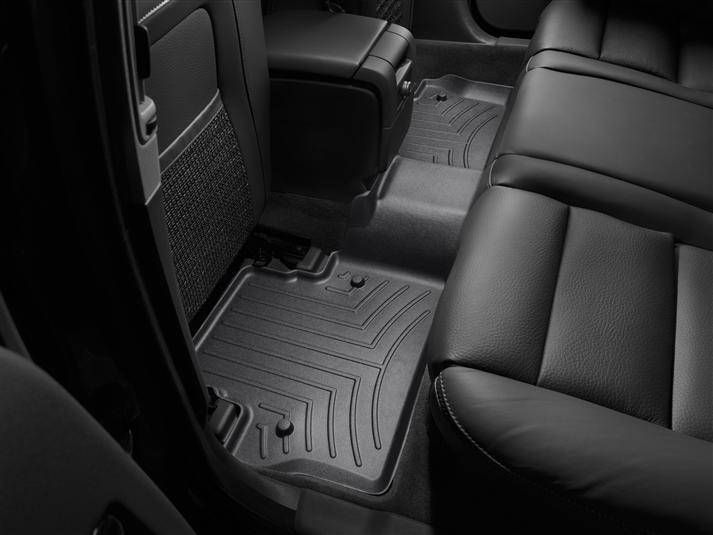3D килимки для Volvo S80, V70, XC70 2007-2016 чорні задні WeatherTech 442322 47041 фото