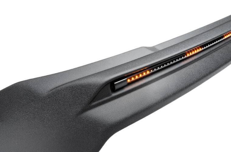 Дефлектор капоту на Ford F-150 2015-2020 Light Shield PRO AVS 953096 355168 фото