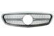 Решітка радіатора на Mercedes C-class W205 2014-2018 Diamond Silver Chrome Rim Classic 429988 фото 2