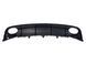 Диффузор (заднего бампера) Full Black/Black Pipe (в стиле RS6) на Audi A6 C7 2014-2018 429697 фото 3