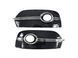 Решетки в бампер Chrome Black (стиль RSQ3 под туманки) на Audi Q3 2011-2014 429166 фото 3